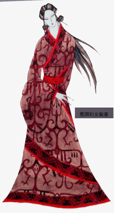 楚國服飾PNG圖片素材下載 | 熊貓辦公日用百貨專區